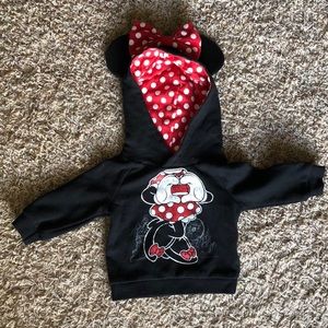 Minnie Mouse hooded sweater